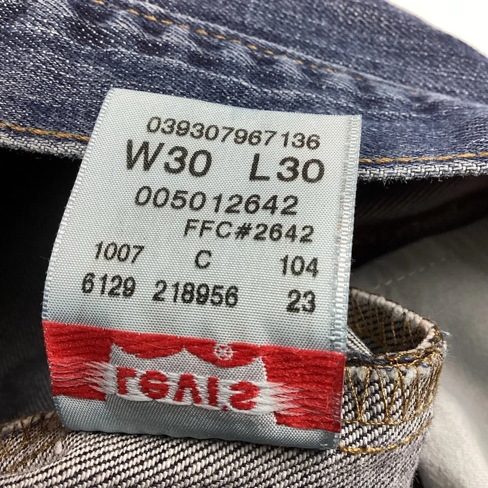 Levi’s 501 Straight Leg Button-fly Jeans